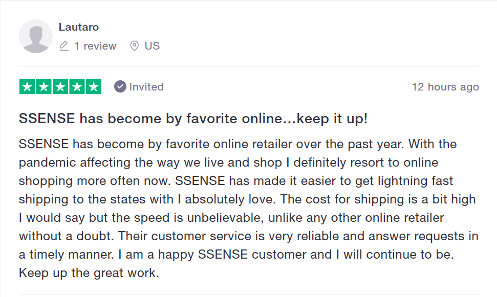 ssense review